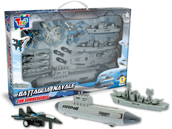 BATTAGLIA NAVALE CON SOMMERGIBILE — immagine 1