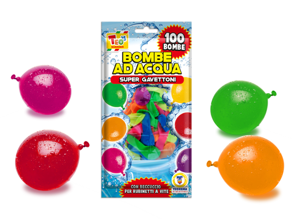 BOMBE AD ACQUA 100 PALLONCINI
