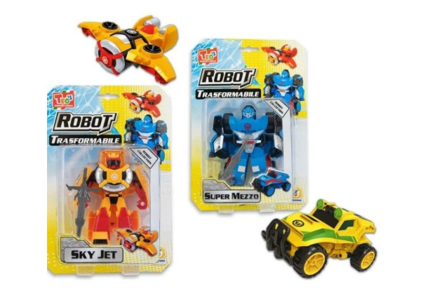 ROBOT TRASFORMER 4 MODELLI — immagine 1