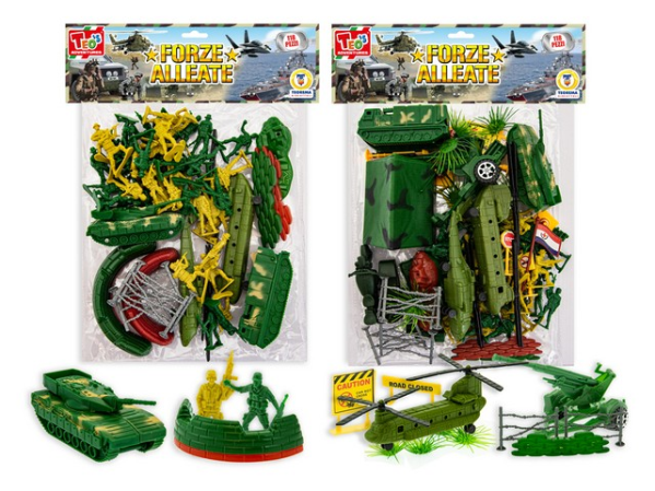 SOLDATINI BUSTA FORZE ALLEATE 118PZ — immagine 1