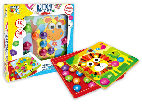 CHIODINI GIOCO MONESSORI — immagine 1