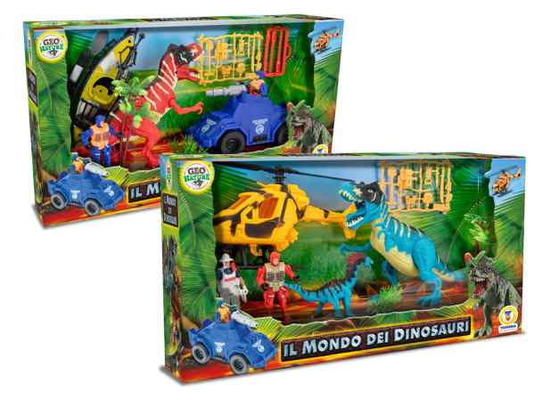 DINOSAURI PLAYSET MONDO DEI DINOSAURI