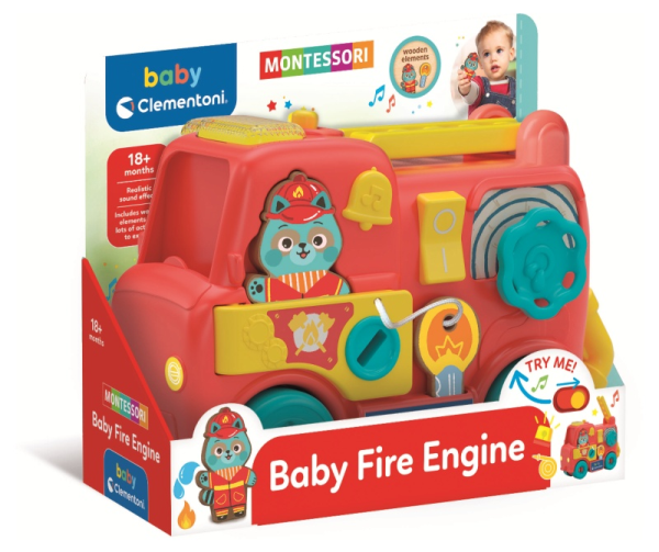 CLEM MONTESSORI BABY FIRE TRUCK (INT) — immagine 1