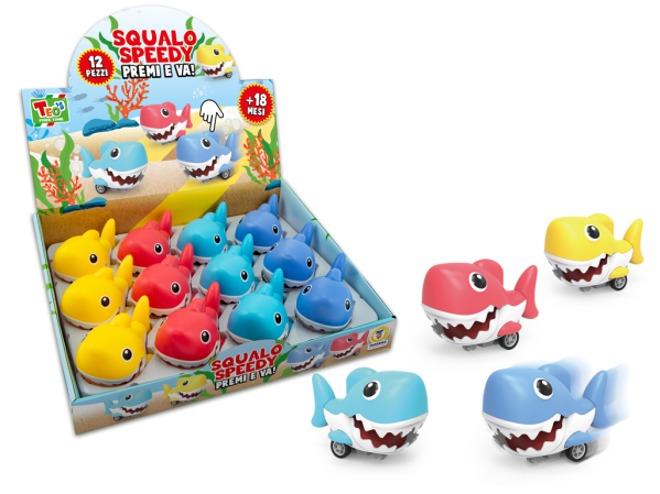 DS SQUALO SPEEDY A PRESSIONE 4 COL.(12) — immagine 1