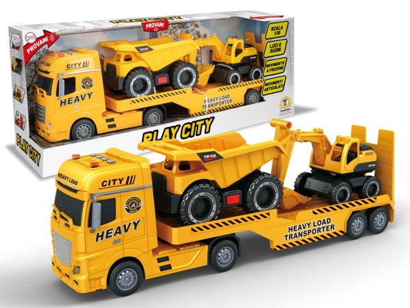 CAMION TIR COSTRUZIONI CON RUSPA — immagine 1