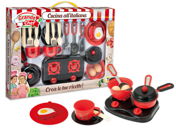 SET PENTOLE CON FORNELLO — immagine 1