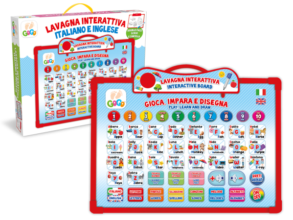 LAVAGNA INTERATTIVA DIDATTICA BILINGUE — immagine 1