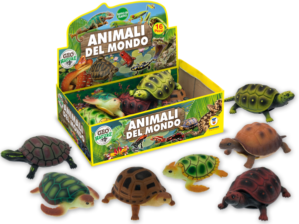 BOX TARTARUGA IN DISPLAY(16) 1pz. sogg.ass. — immagine 1