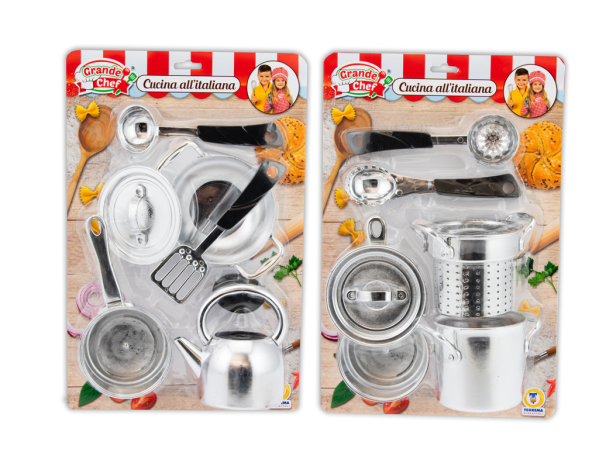 SET PENTOLE CON ACCESSORI