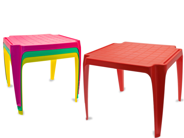TAVOLO IN PLASTICA COL.ASS.