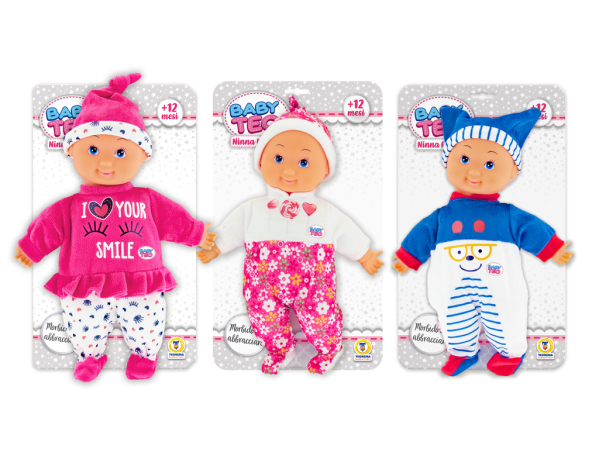 BABY NINNA NANNA 30 CM CORPO SOFFICE 3 AS — immagine 1