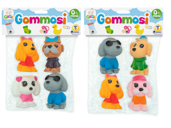 GOMMOLOSI CANI 4PZ — immagine 1