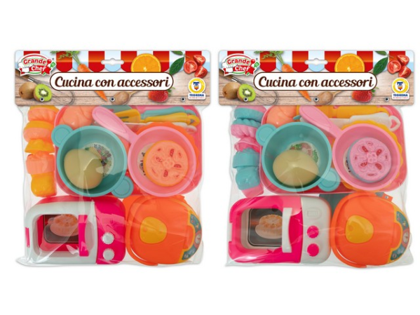 SET CUCINA CON MICROONDE — immagine 1