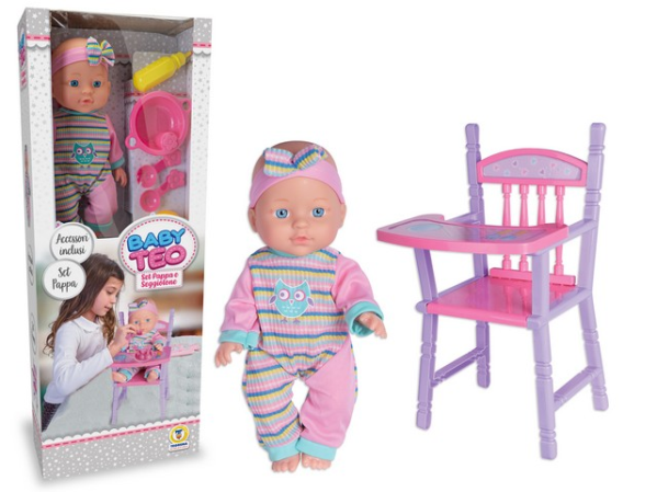 BABY CON SEGGIOLONE