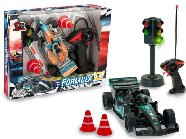 AUTO FORMULA R/C FULL CON SEMAFORO