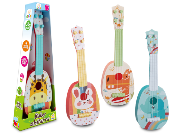 CHITARRA BABY 3 mdl ass 4 corde