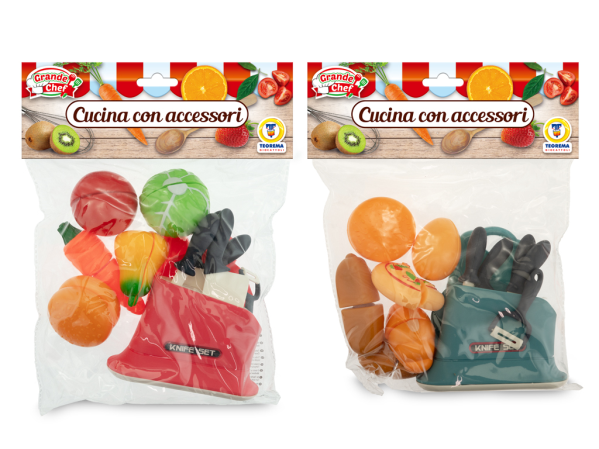 Set cucina c/porta coltelli