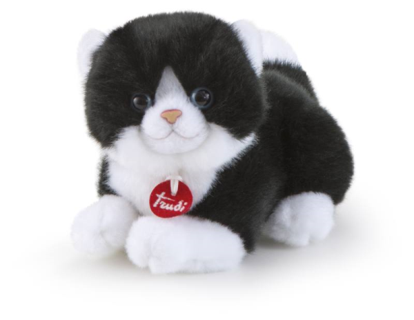TRUDINO GATTO BIANCO/NERO — immagine 1