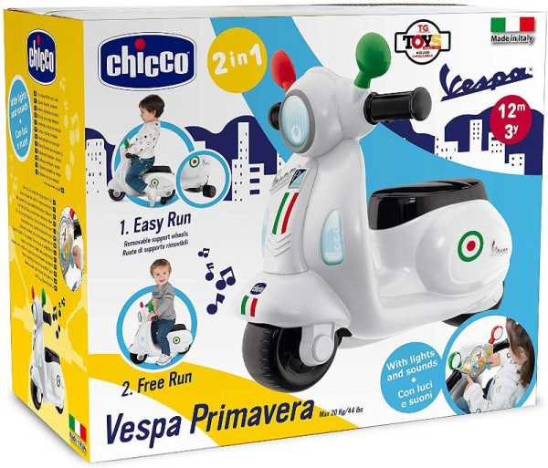 CHICCO VESPA PRIMAVERA ITALIA (BIANCA)