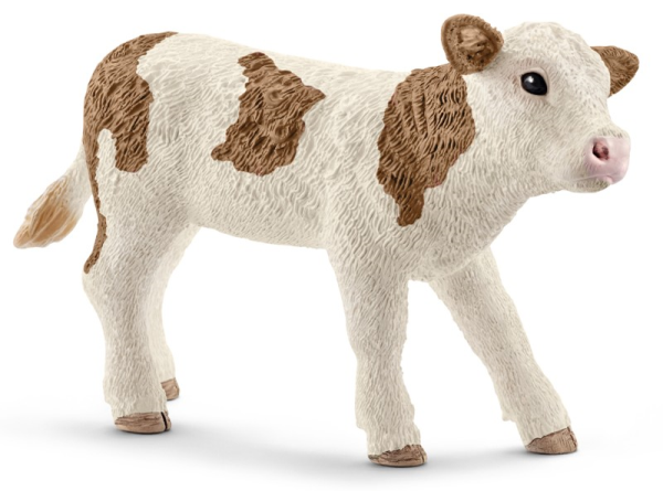 SCHLEICH VITELLO PEZZATO ROSSO — immagine 1