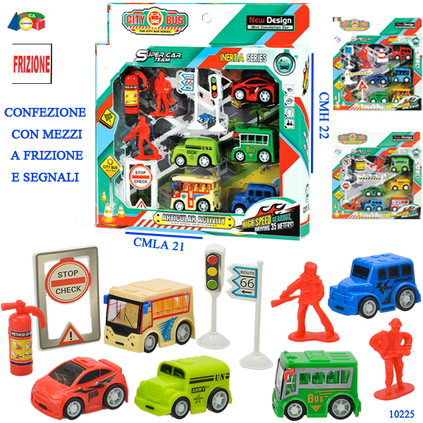AUTO MINI MEZZI CITTA. E SEGNALI ASS. — immagine 1