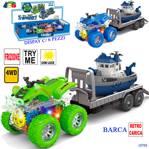 DS QUAD 4WD A FRIZIONE CON RIMORCHIO(6) — immagine 1