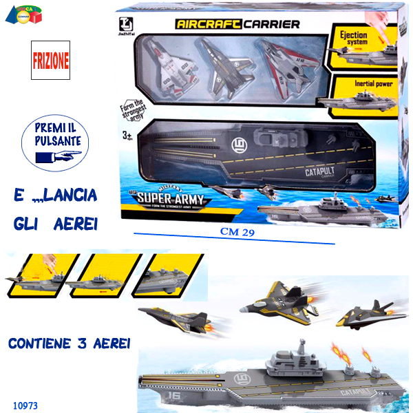 NAVE PORTAEREI R/C LANCIA AEREI