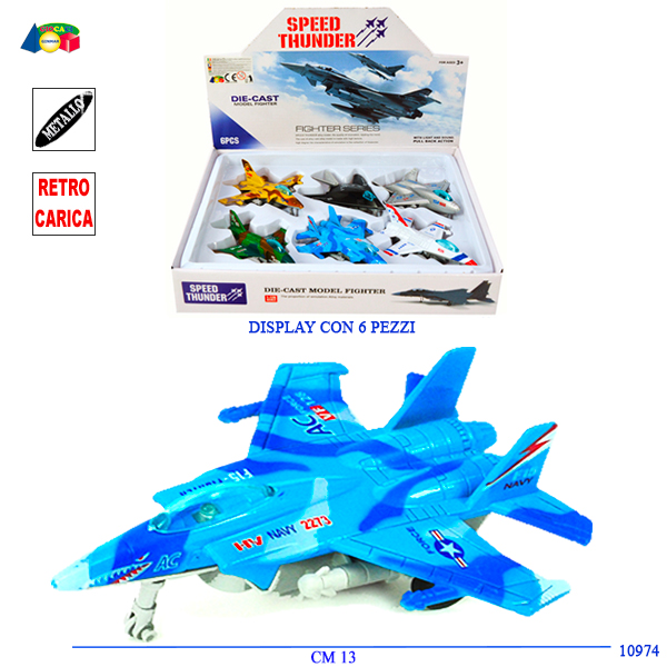 AEREO IN METALLO IN BOX(6) — immagine 1
