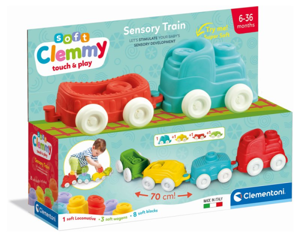 CLEMMY TOUCH PLAY SENSORY TRAIN TRY ME