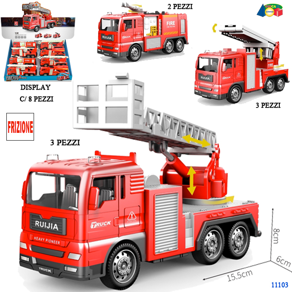 DS CAMION POMPIERE FRIZ ASS(8) — immagine 1