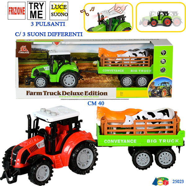 TRATTORE C/RIMOR/SUONO/LUCE FRIZ TRY