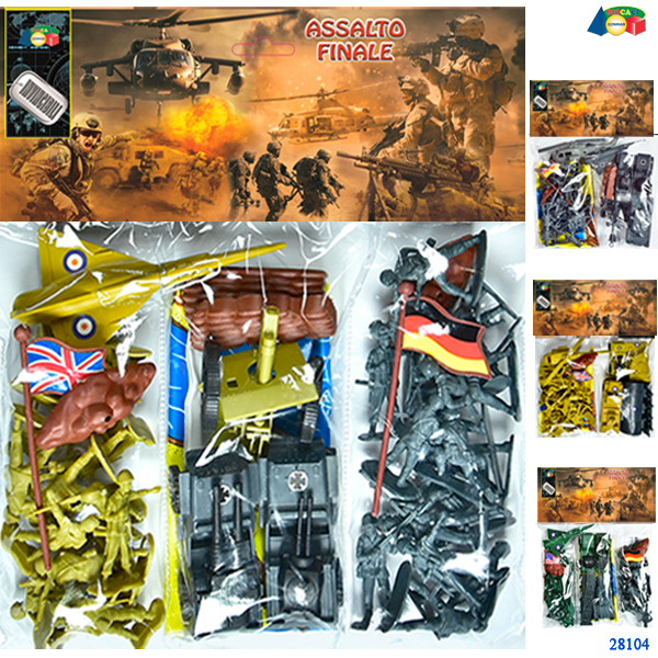 SOLDATI BUSTA ASSALTO FINALE C/MAPPA — immagine 1