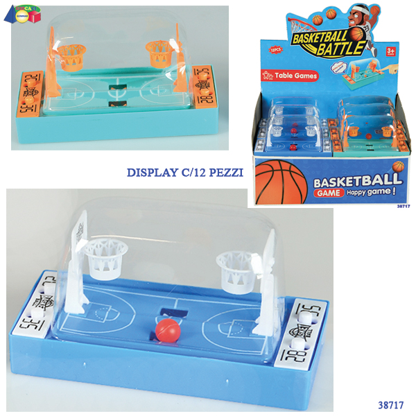GIOCO BASKET DA TAVOLO C/PULSANTI ASS. DBX — immagine 1