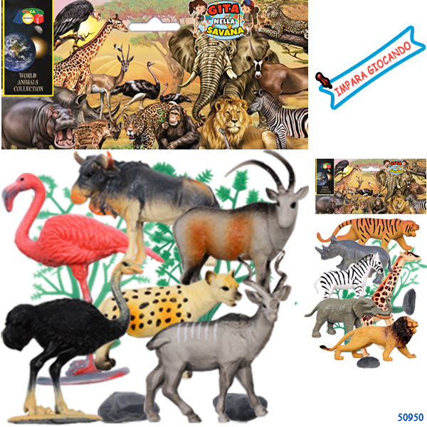 BUSTA ZOO GITA NELLA SAVANA ASS. — immagine 1