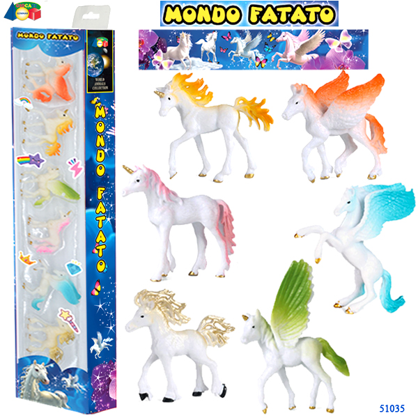 CAVALLI DEL MONDO FATATO 6 PZ
