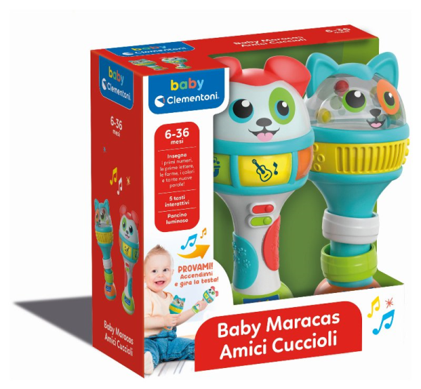 CLEM BABY MARACAS AMINI CUCCIOLI — immagine 1