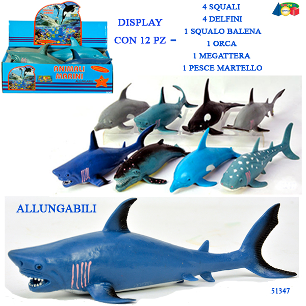 BOX PESCI OCEANICO ALLUNGABILE IN BOX — immagine 1