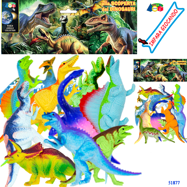 BUSTA DINO - ALLA SCOPERTA DEI DINOSAURI — immagine 1