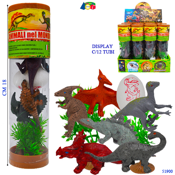 ANIMALI IN TUBO DINOSAURI(12) — immagine 1