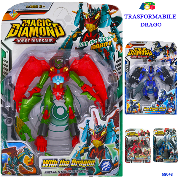 ROBOT TRASFORMABILE DRAGO — immagine 1