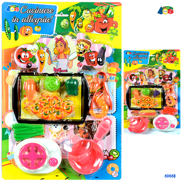 SET CUCINARE IN ALLEGRIA CON FORNELLO