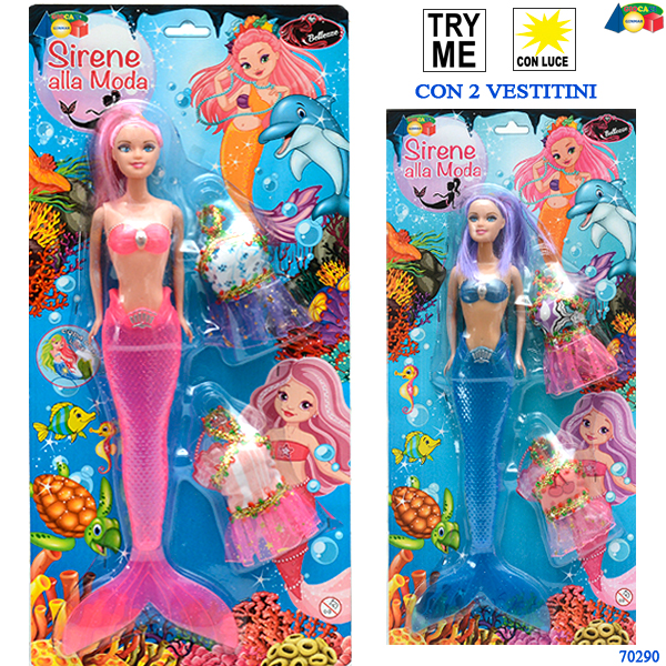 SET SIRENE ALLA MODA CON LUCI — immagine 1