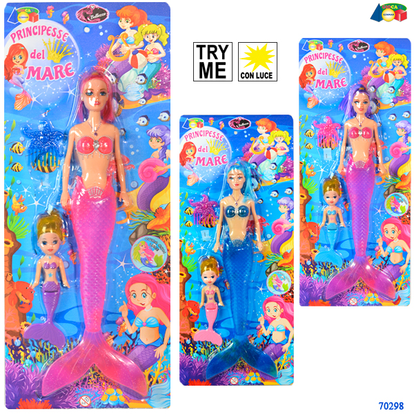 SET SIRENE (1 C/LUCE più1 PICCOLA) TRY ME — immagine 1