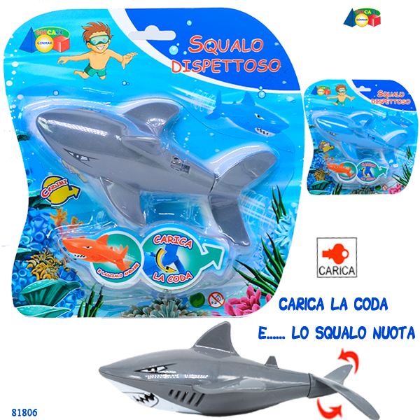 SET SQUALO DISPETTOSO A CARICA — immagine 1