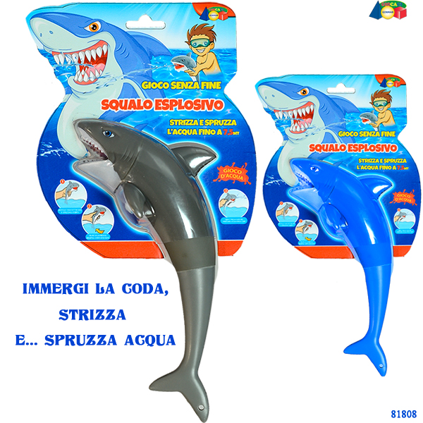 SET SQUALO ESPLOSIVO SPRUZZAACQUA ass.1pz. — immagine 1