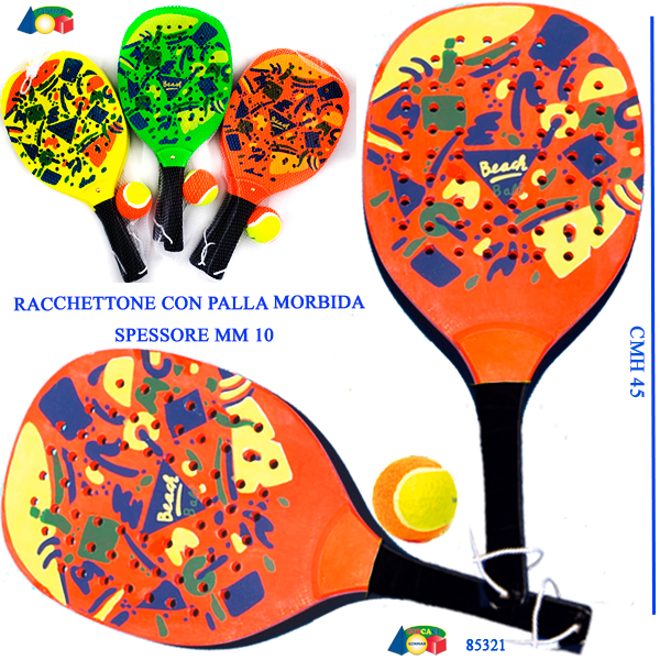RACCHETTONI 10mm C/FORI E PALLA — immagine 1