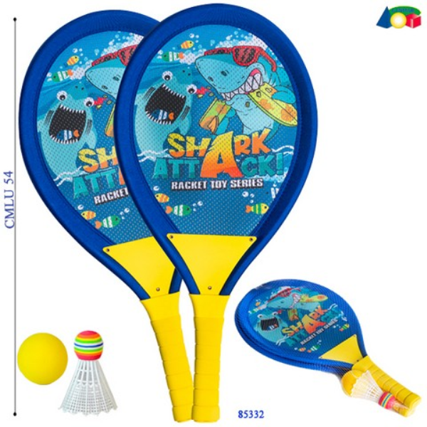 RACCHETTONI TESSUTO DIS. MARE 2IN1 — immagine 1