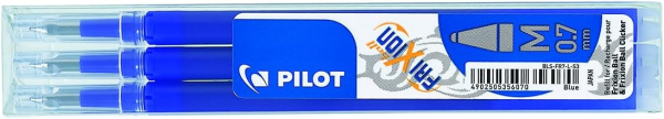 REFILL FRIXION SET 3PZ. POINT 0,7 BLU - 006657