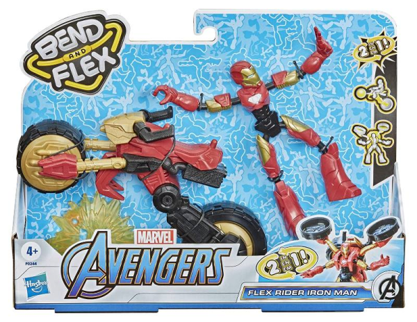 AVENGERS FLEX RIDER IRON MAN — immagine 1