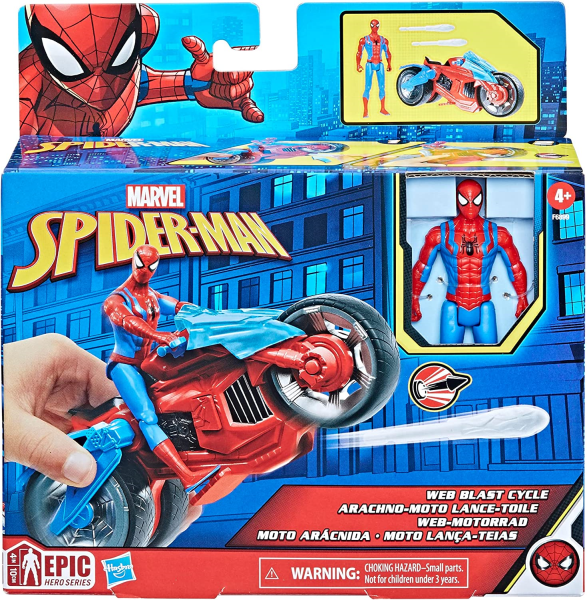 SPIDERMAN 4 VEICOLI AND FIGURE — immagine 1